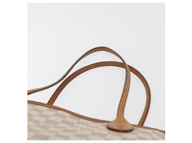 LOUIS VUITTON Damier Azur Neverfull MM Tote Bag N41605 LV Auth 176990 - vista 14
