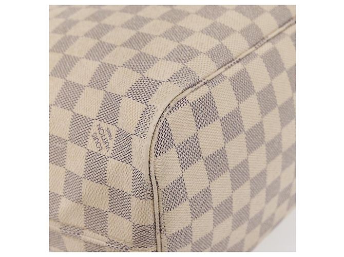 LOUIS VUITTON Damier Azur Neverfull MM Tote Bag N41605 LV Auth 176990 - vista 15