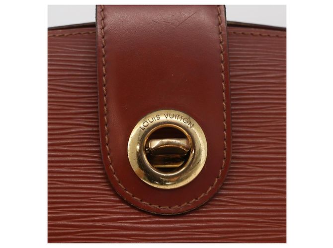 LOUIS VUITTON Epi Capuchin Shoulder Bag Marrone M52343 LV Auth bs34963 - vista 17