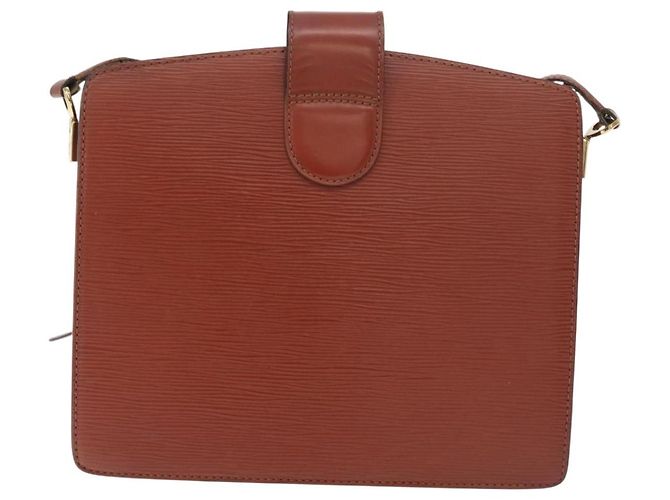 LOUIS VUITTON Epi Capuchin Shoulder Bag Marrone M52343 LV Auth bs34963 - vista 2