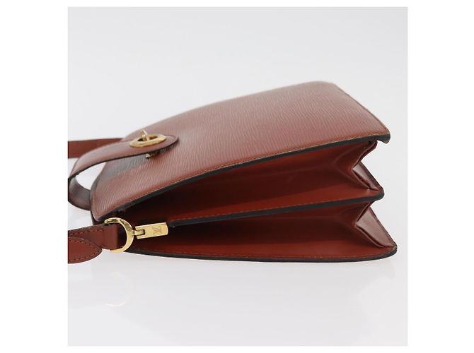 LOUIS VUITTON Epi Capuchin Shoulder Bag Marrone M52343 LV Auth bs34963 - vista 4