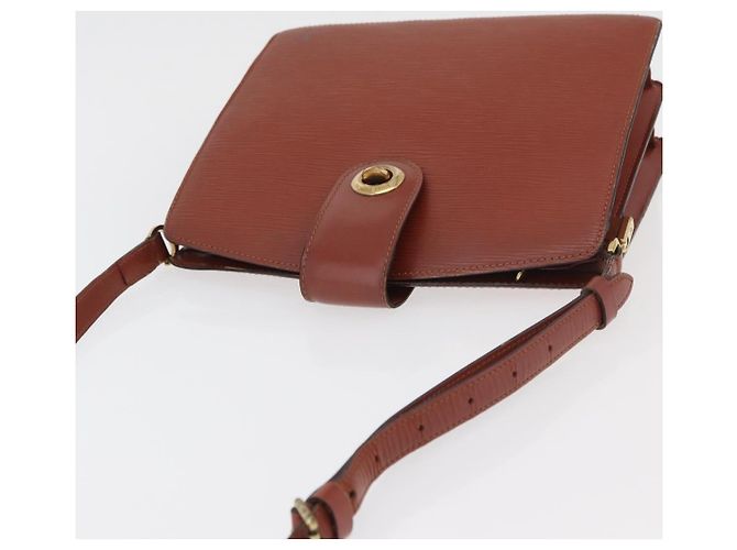 LOUIS VUITTON Epi Capuchin Shoulder Bag Marrone M52343 LV Auth bs34963 - vista 6