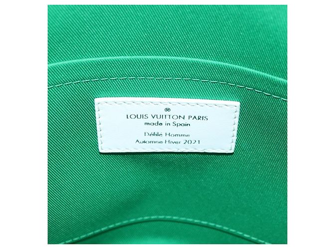 LOUIS VUITTON Borsa a Spalla Monogram Everyday Verde M80815 LV Auth 177980SM Monogramma - vista 21