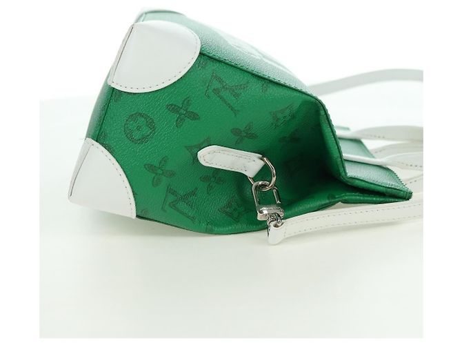 LOUIS VUITTON Borsa a Spalla Monogram Everyday Verde M80815 LV Auth 177980SM Monogramma - vista 4
