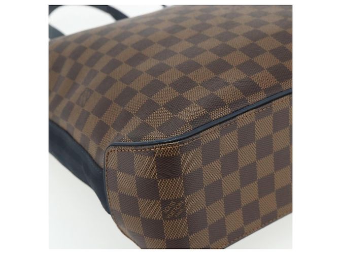 LOUIS VUITTON Borsa Tote Herald Damier Ebene N41255 LV Auth ka4237 - vista 14