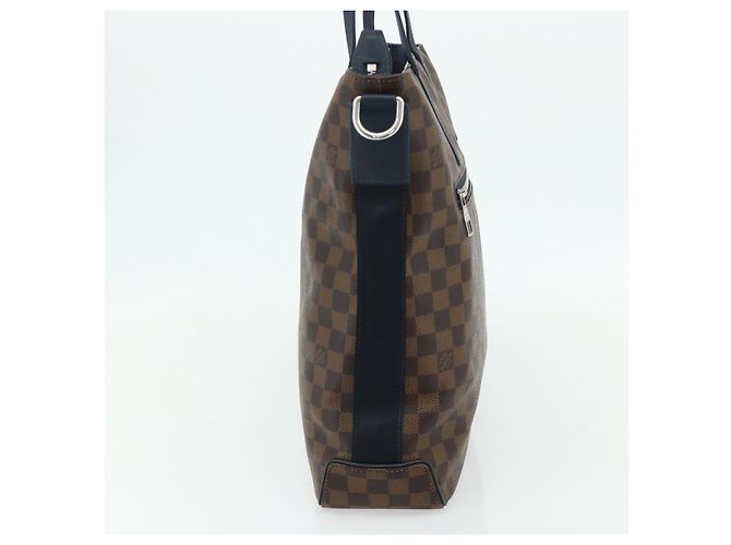 LOUIS VUITTON Borsa Tote Herald Damier Ebene N41255 LV Auth ka4237 - vista 4