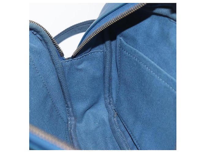 LOUIS VUITTON Damier Infini Ambreil Bag Leather Blue N41354 LV Auth 178019A - vista 23