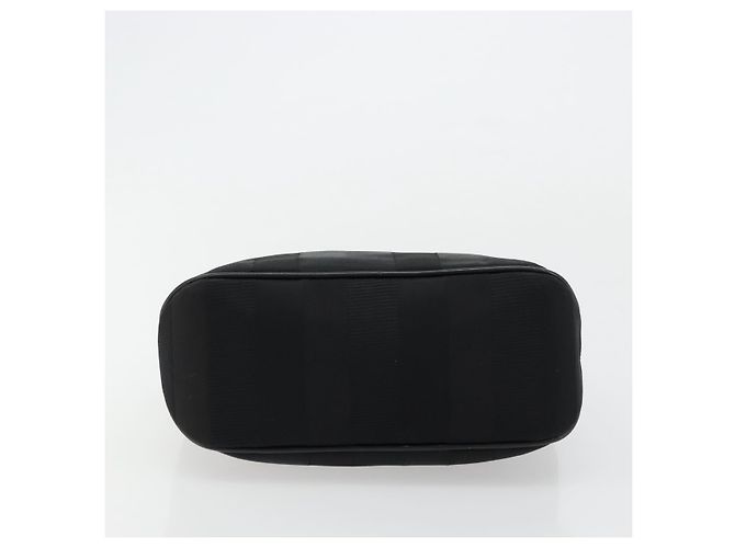 Borsa Salvatore Ferragamo in nylon nero e oro Auth BA12422 D'oro - vista 5