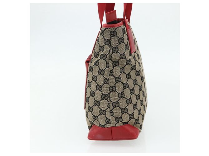 Borsa Tote GUCCI GG Canvas Navy Silver 019 0402 3754 Auth 178006 Argento Blu navy - vista 4