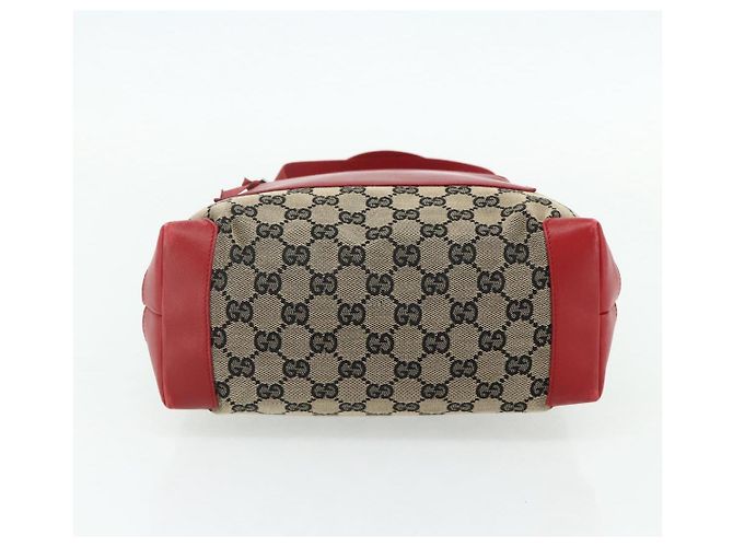 Borsa Tote GUCCI GG Canvas Navy Silver 019 0402 3754 Auth 178006 Argento Blu navy - vista 5