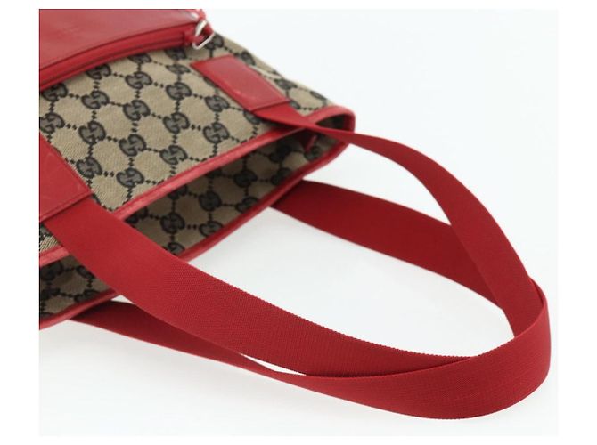 Borsa Tote GUCCI GG Canvas Navy Silver 019 0402 3754 Auth 178006 Argento Blu navy - vista 7