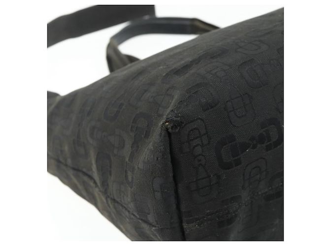 GUCCI Tote Bag Canvas 2way Schwarz Silber 240058 Auth bs34902 - Ansicht 17