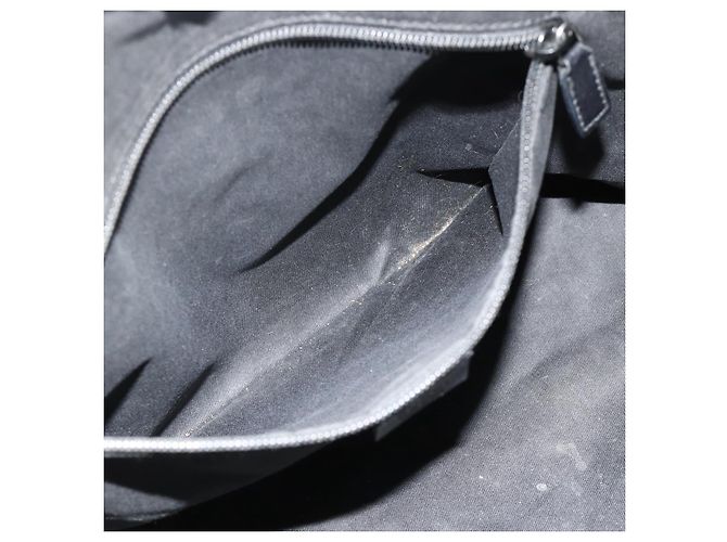 GUCCI Tote Bag Canvas 2way Schwarz Silber 240058 Auth bs34902 - Ansicht 22