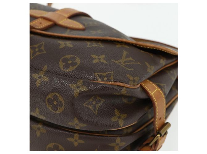 LOUIS VUITTON Borsa a Spalla Monogram Saumur 30 M42256 LV Auth ka4242 Monogramma - vista 14