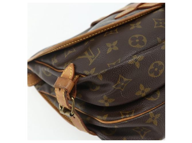 LOUIS VUITTON Borsa a Spalla Monogram Saumur 30 M42256 LV Auth ka4242 Monogramma - vista 17