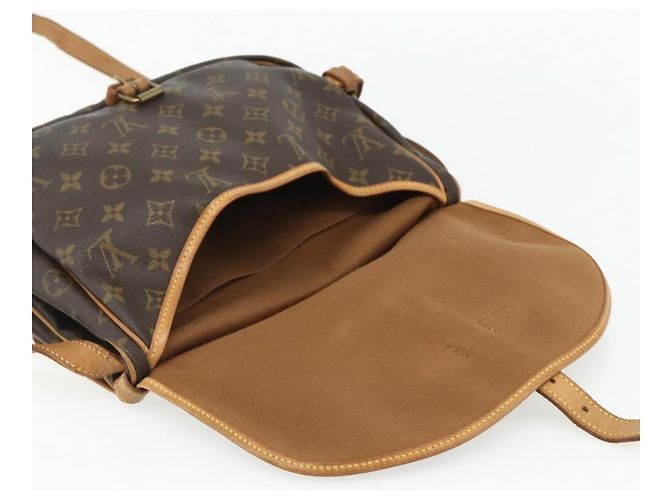 LOUIS VUITTON Borsa a Spalla Monogram Saumur 30 M42256 LV Auth ka4242 Monogramma - vista 24