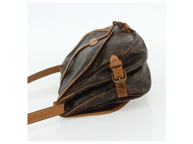 LOUIS VUITTON Borsa a Spalla Monogram Saumur 30 M42256 LV Auth ka4242 Monogramma - vista 3