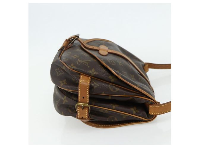 LOUIS VUITTON Borsa a Spalla Monogram Saumur 30 M42256 LV Auth ka4242 Monogramma - vista 4