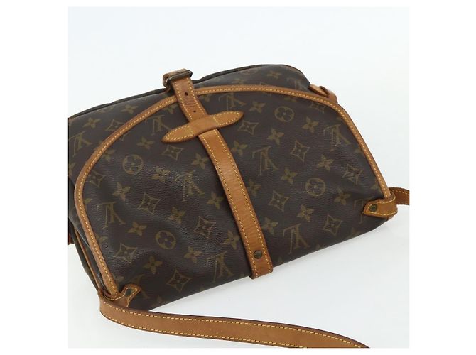 LOUIS VUITTON Borsa a Spalla Monogram Saumur 30 M42256 LV Auth ka4242 Monogramma - vista 6