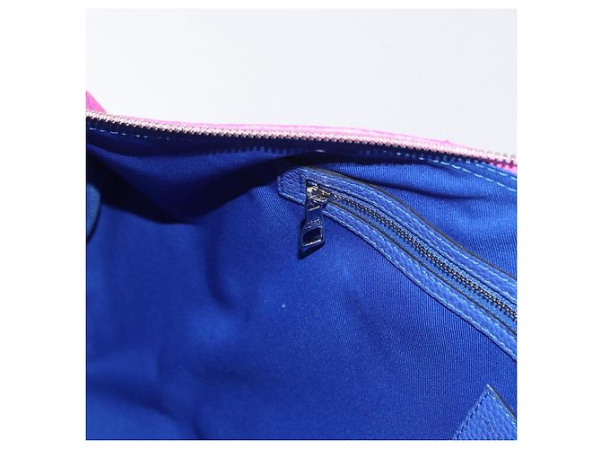 LOUIS VUITTON Taurillon Illusion Keepall Bandouliere 50 M59713 LV Auth 167272SM Rosa Monogramma - vista 25