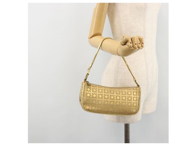 Céline Borsa a tracolla CELINE in scamosciato oro autentica 177291A D'oro - vista 22