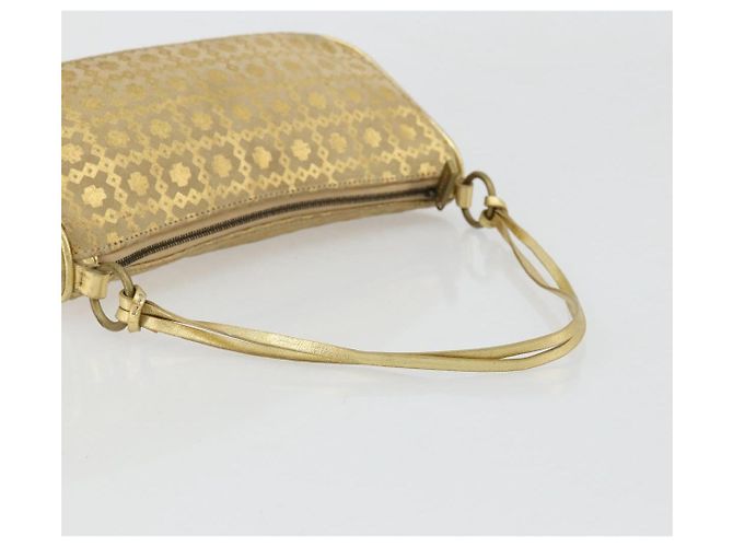Céline Borsa a tracolla CELINE in scamosciato oro autentica 177291A D'oro - vista 7