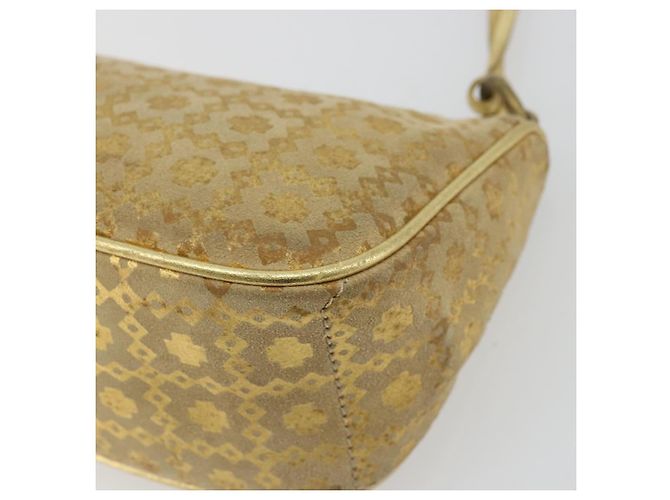 Céline Borsa a tracolla CELINE in scamosciato oro autentica 177291A D'oro - vista 9