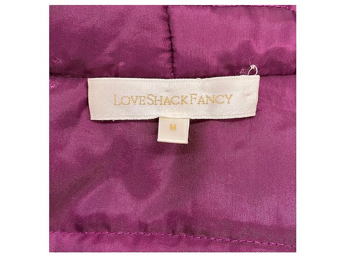 Autre Marque Chaqueta acolchada Modena con estampado floral morado Love Shack Fancy - vista 4