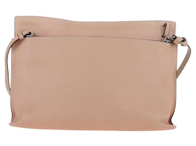 Borsa a Spalla LOEWE in Pelle Rosa Argento Auth 178498M - vista 2