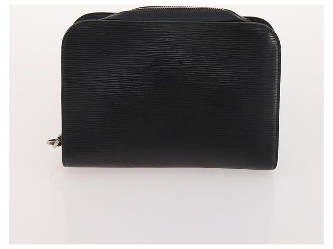 LOUIS VUITTON Borsa a Spalla Epi 3 Set Giallo Nero Marrone LV Auth 175673 - vista 12