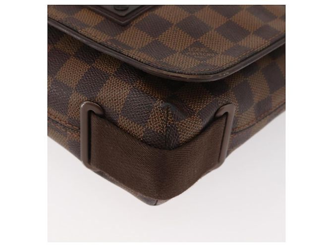 LOUIS VUITTON Borsa a Spalla Damier Ebene Brooklyn PM N51210 LV Auth bs35054 - vista 14