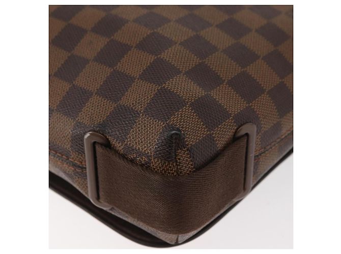 LOUIS VUITTON Borsa a Spalla Damier Ebene Brooklyn PM N51210 LV Auth bs35054 - vista 16
