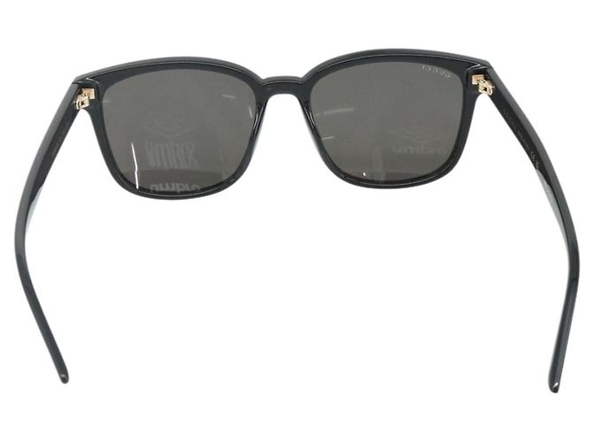 Occhiali da sole GUCCI in plastica Nero Auth BAZ297A - vista 2