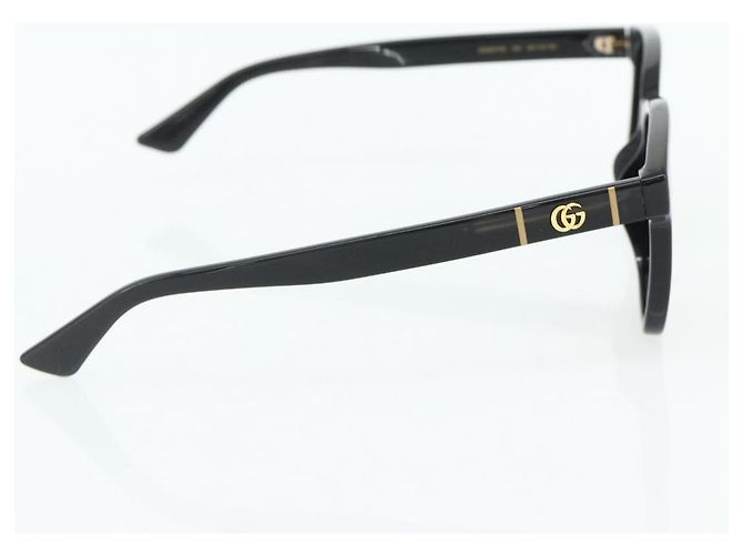 Occhiali da sole GUCCI in plastica Nero Auth BAZ297A - vista 3