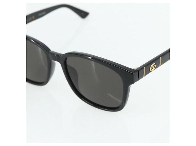 Occhiali da sole GUCCI in plastica Nero Auth BAZ297A - vista 8