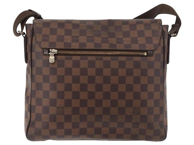 LOUIS VUITTON Borsa a Spalla District MM Damier Ebene N41212 LV Auth bs34791 - vista 2