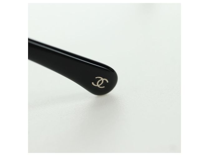 CHANEL Sonnenbrille Metall Silberton 4242 CC Auth 177100V - Ansicht 19