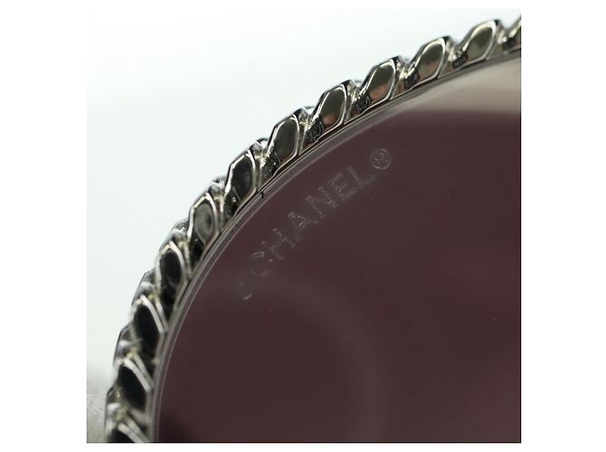 CHANEL Sonnenbrille Metall Silberton 4242 CC Auth 177100V - Ansicht 6