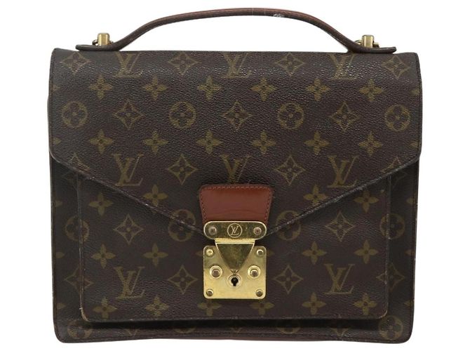 LOUIS VUITTON Borsa Monogram Monceau 28 M51185 LV Auth 178562 Monogramma - vista 13