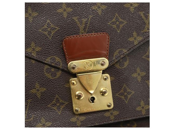 LOUIS VUITTON Borsa Monogram Monceau 28 M51185 LV Auth 178562 Monogramma - vista 21