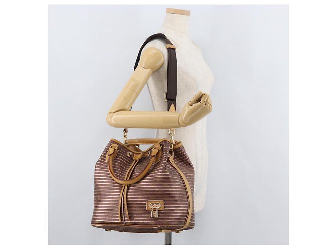 LOUIS VUITTON Borsa Monogram Eden Neo 2way Argent M40355 LV Auth ka4171SM Argento - vista 27