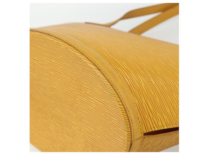 LOUIS VUITTON Epi Saint Jacques Shopping Bag Giallo M52269 LV Auth ka4227 - vista 16