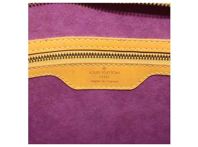 LOUIS VUITTON Epi Saint Jacques Shopping Bag Giallo M52269 LV Auth ka4227 - vista 17