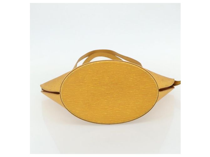 LOUIS VUITTON Epi Saint Jacques Shopping Bag Giallo M52269 LV Auth ka4227 - vista 5