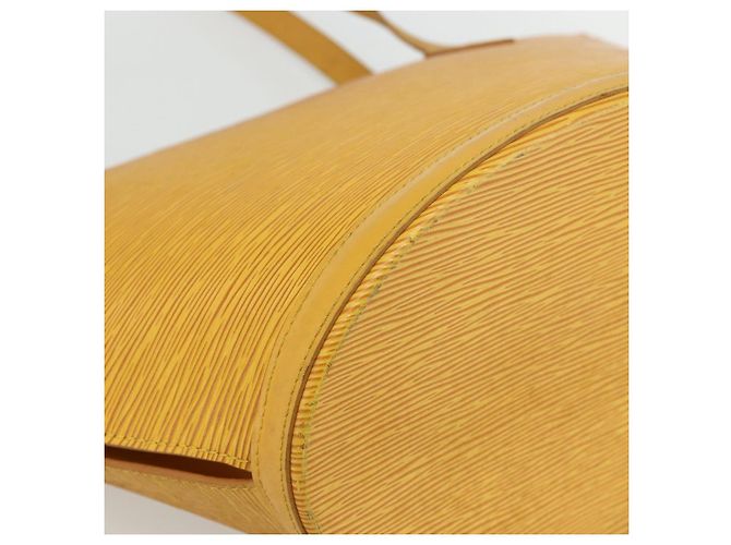 LOUIS VUITTON Epi Saint Jacques Shopping Bag Giallo M52269 LV Auth ka4227 - vista 9