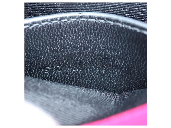 Bolso de Hombro con Cadena SAINT LAURENT de Cuero Rosa Plata 175043SAM - vista 12