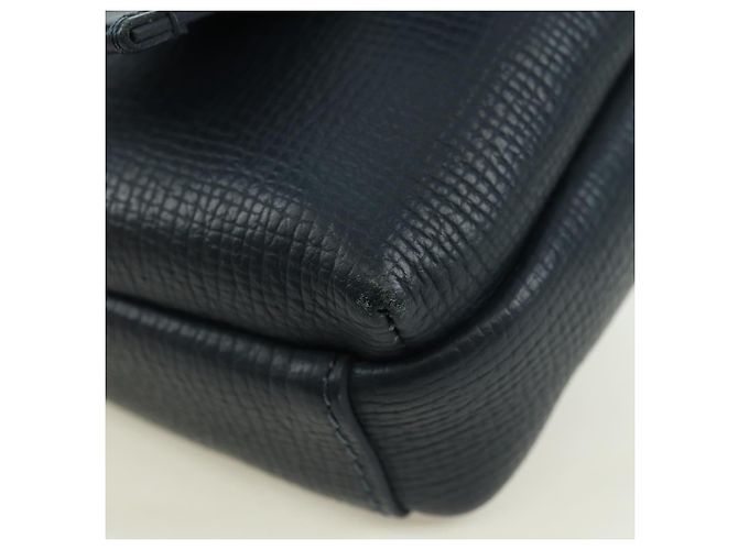 Bolso de Doble Teléfono Louis Vuitton Denim LVxNIGO Blue M81060 Auth 170550SM Azul - vista 14