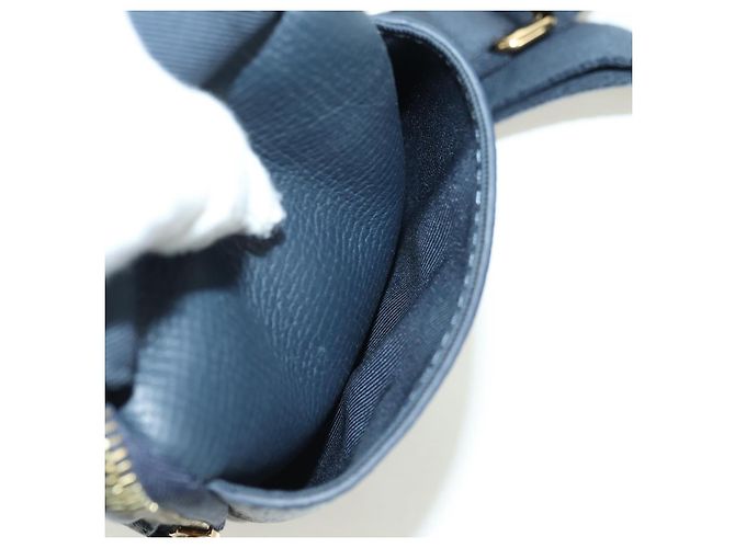Bolso de Doble Teléfono Louis Vuitton Denim LVxNIGO Blue M81060 Auth 170550SM Azul - vista 18