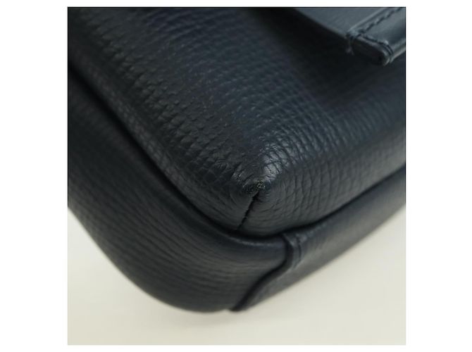 Bolso de Doble Teléfono Louis Vuitton Denim LVxNIGO Blue M81060 Auth 170550SM Azul - vista 9