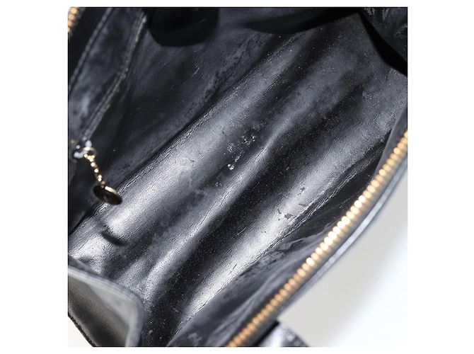 Borsa GUCCI in pelle nera e oro 000 2058 0569 0 Auth bs34554 Nero D'oro - vista 11
